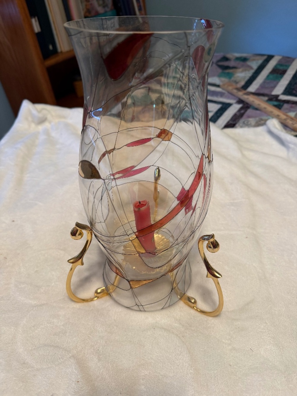 Partylite Calypso Hurricane Candle Holder